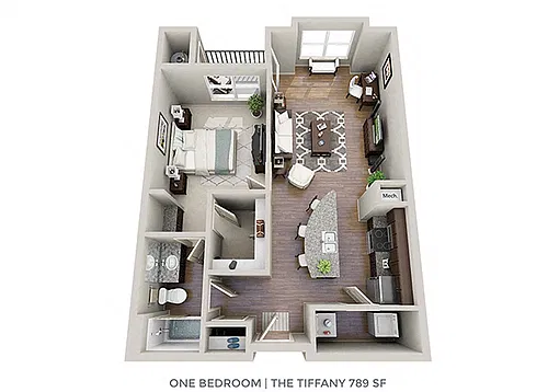 Floor plan The Tiffany B