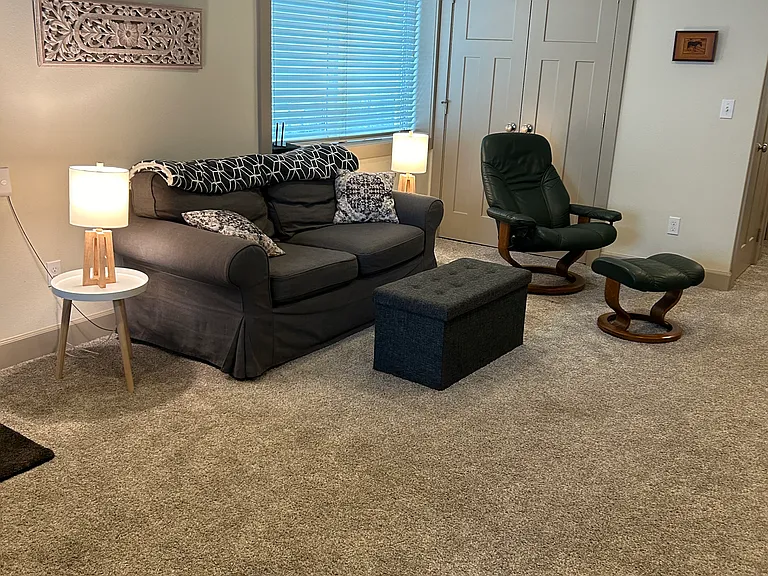 Downstairs TV room