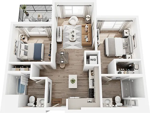 Floor plan B7