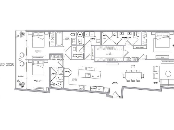 3rd image of 9201 E Bay Harbor Dr #805