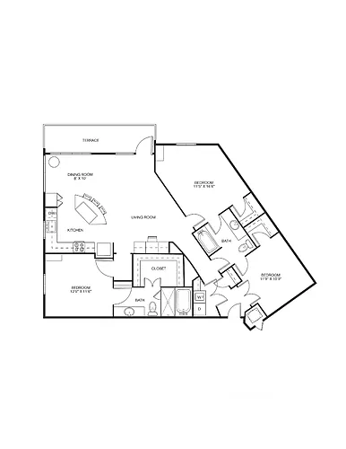 Floor plan C1