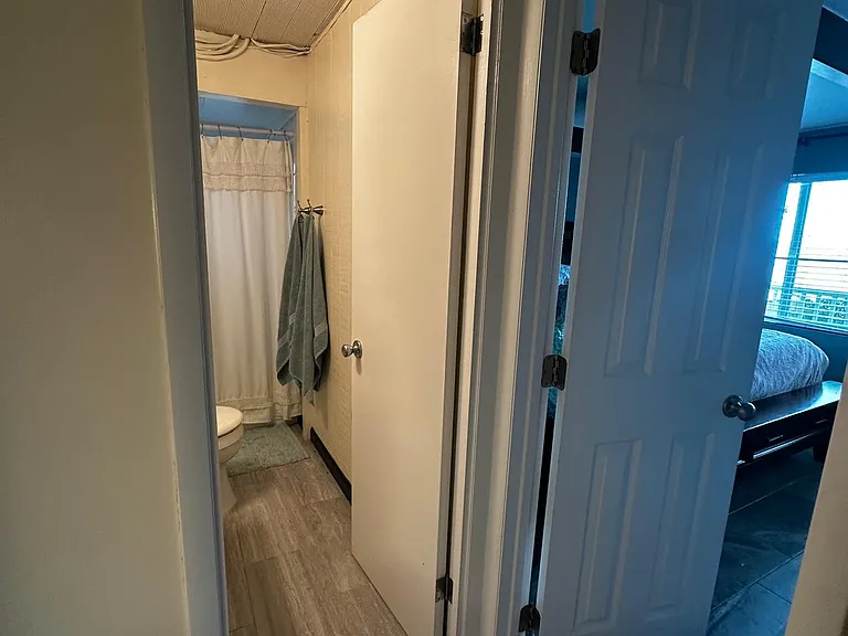 Bathroom area between master bedroom and nursery