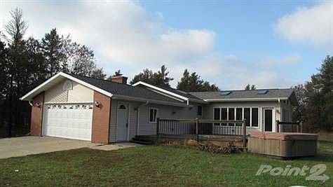 Garage and Large deck