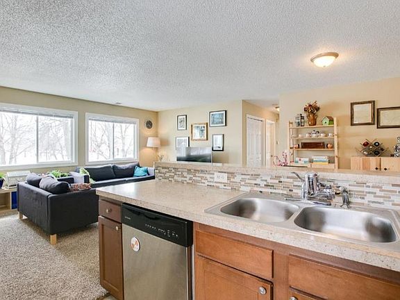 Kitchen and living room