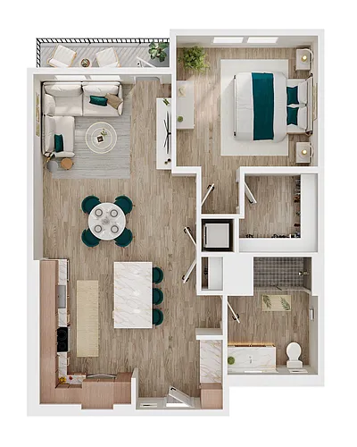 Floor plan A6