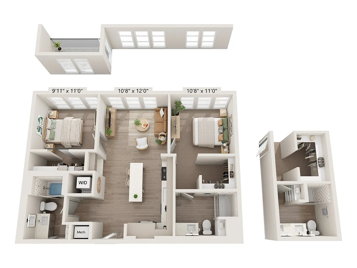 Floor plan B2
