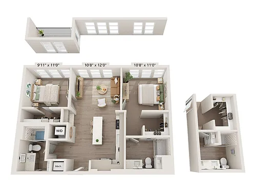 Floor plan B2