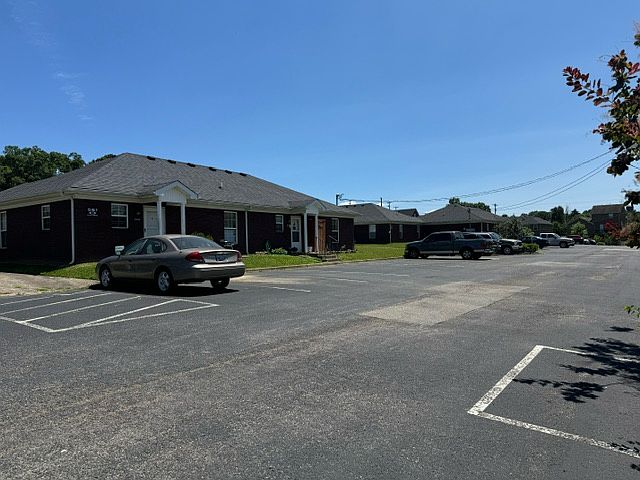Outside of units/Parking lot