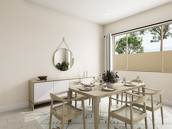 Rosemary Plan 40-2 Dining Rendering
