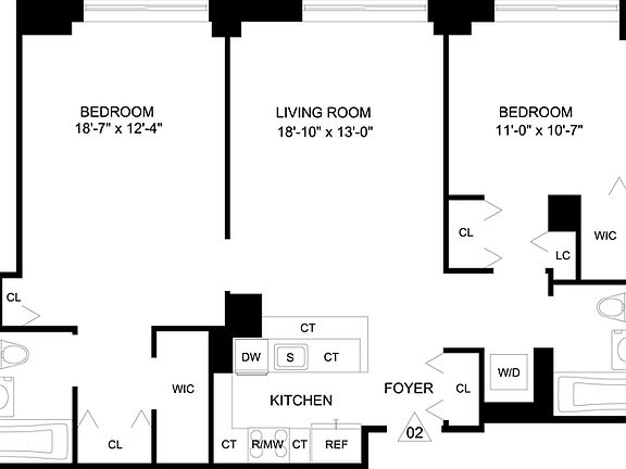 2nd image of 320 W 38th St APT 1002