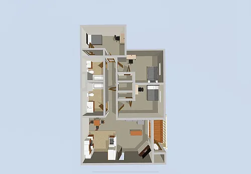 Floor plan 3 Bedroom