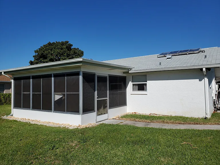 Exterior Rear - Florida Room