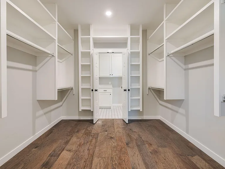 Owners suite closet