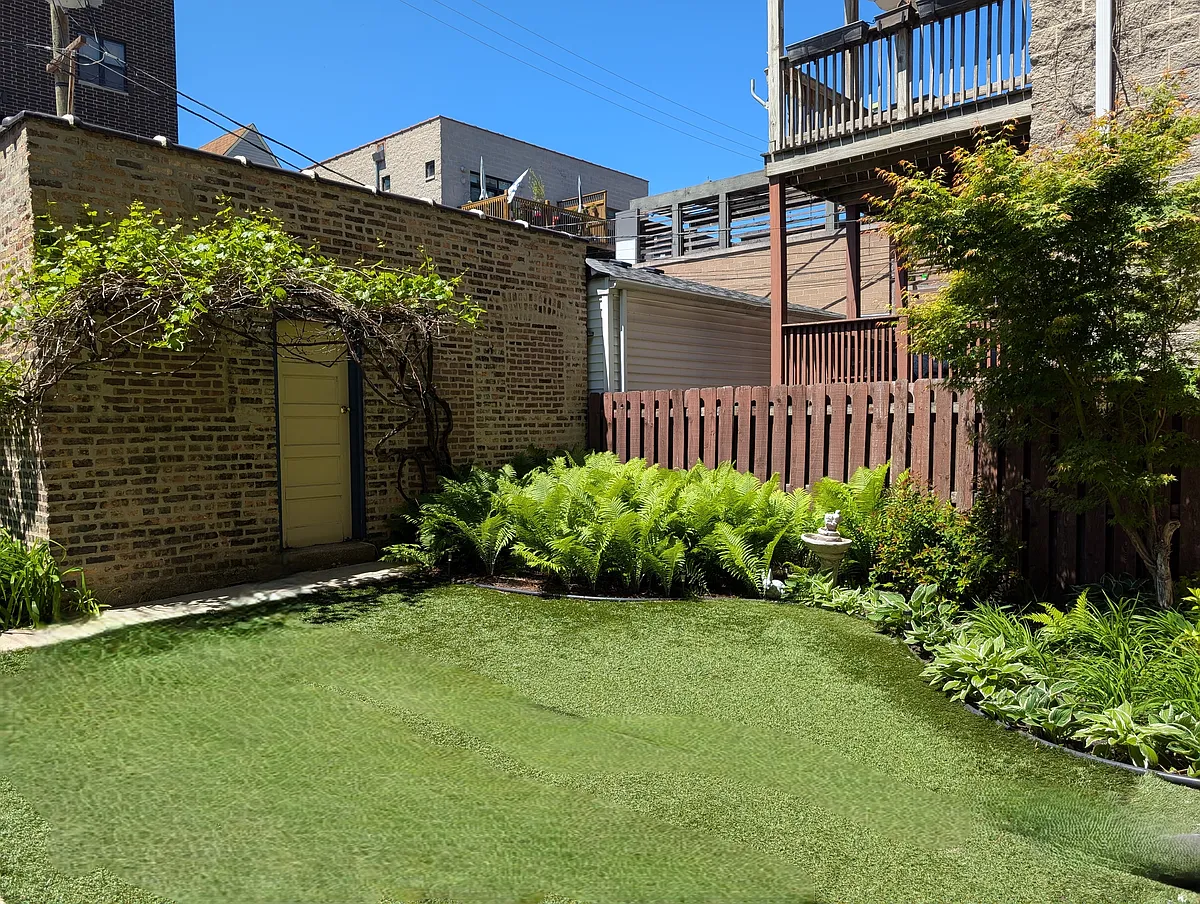 Landscaped Yard - 3538 N Reta Ave #3