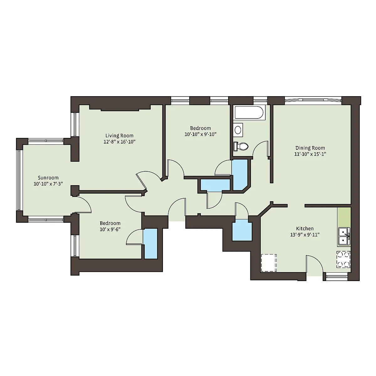 Floor plan 5416-2bD