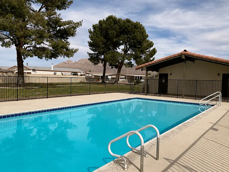 Pool closest to the house.
