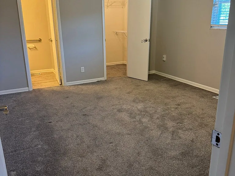Master bedroom. Has half bath and walk in closet