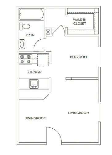 Floor plan E2 - 2208