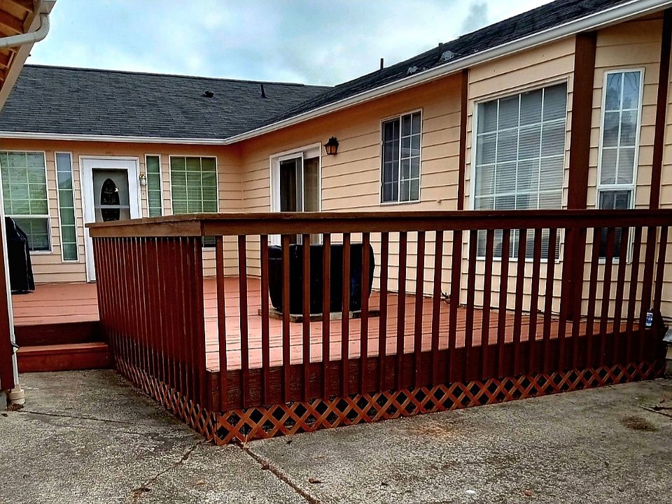 Front door and deck