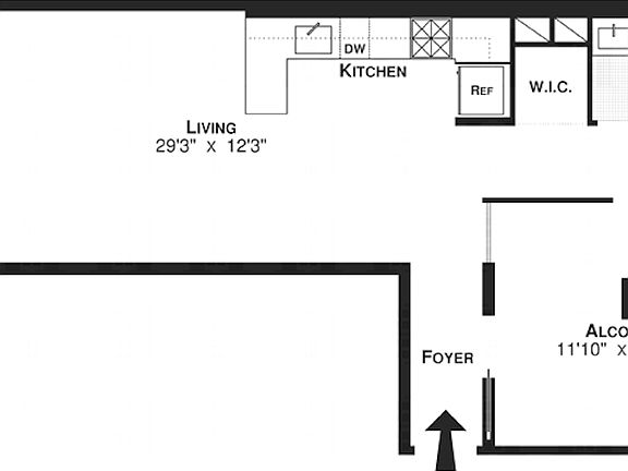 2nd image of 350 W 50th St APT 2I