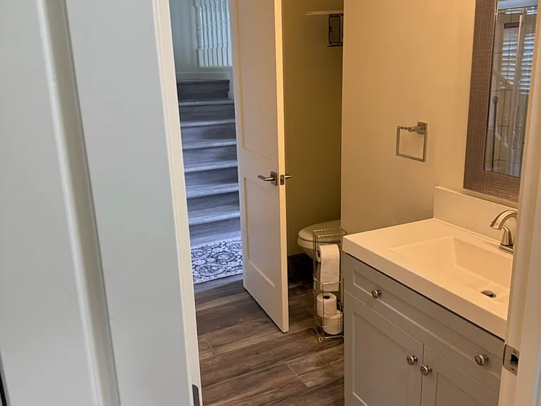 Downstairs second bathroom (3 bathrooms in this home)