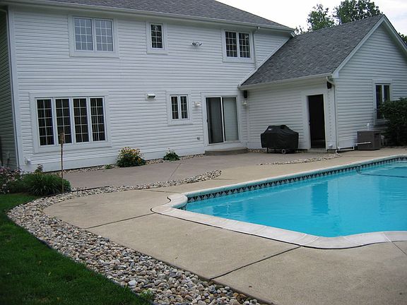 Rear of house