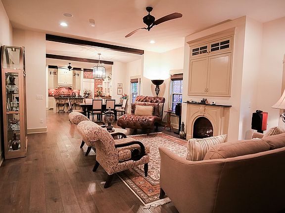 Antique cast iron fireplace 