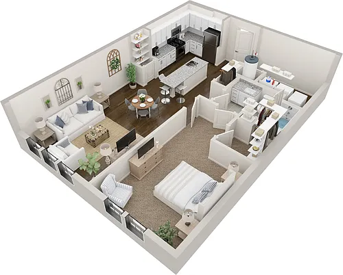 Floor plan McDonough - A1