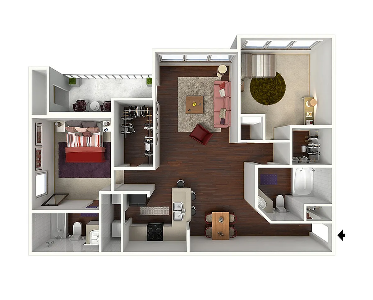 Floor plan Magnolia
