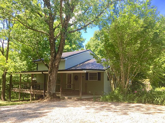 Side porch & parking