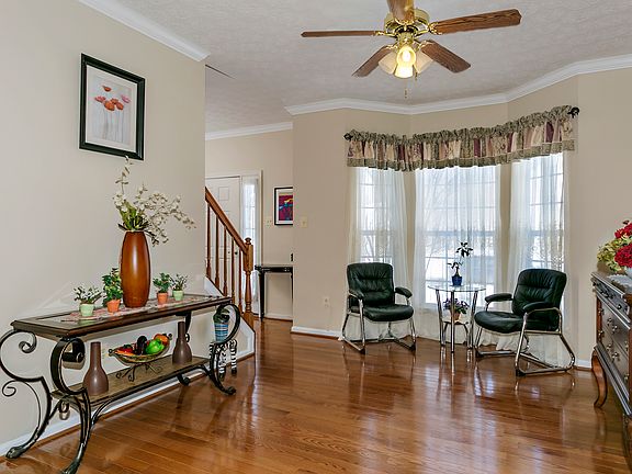 Living Room with Bay Window