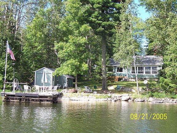 nestled in the woods!