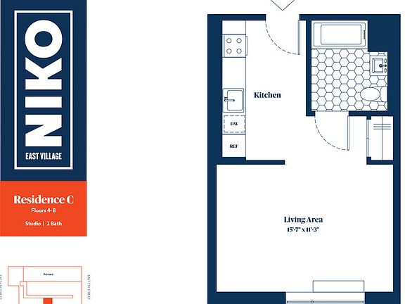 2nd image of 751 E 6th St APT 8C