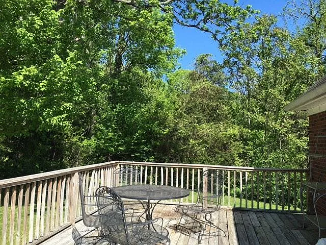 Deck off Master Bedroom