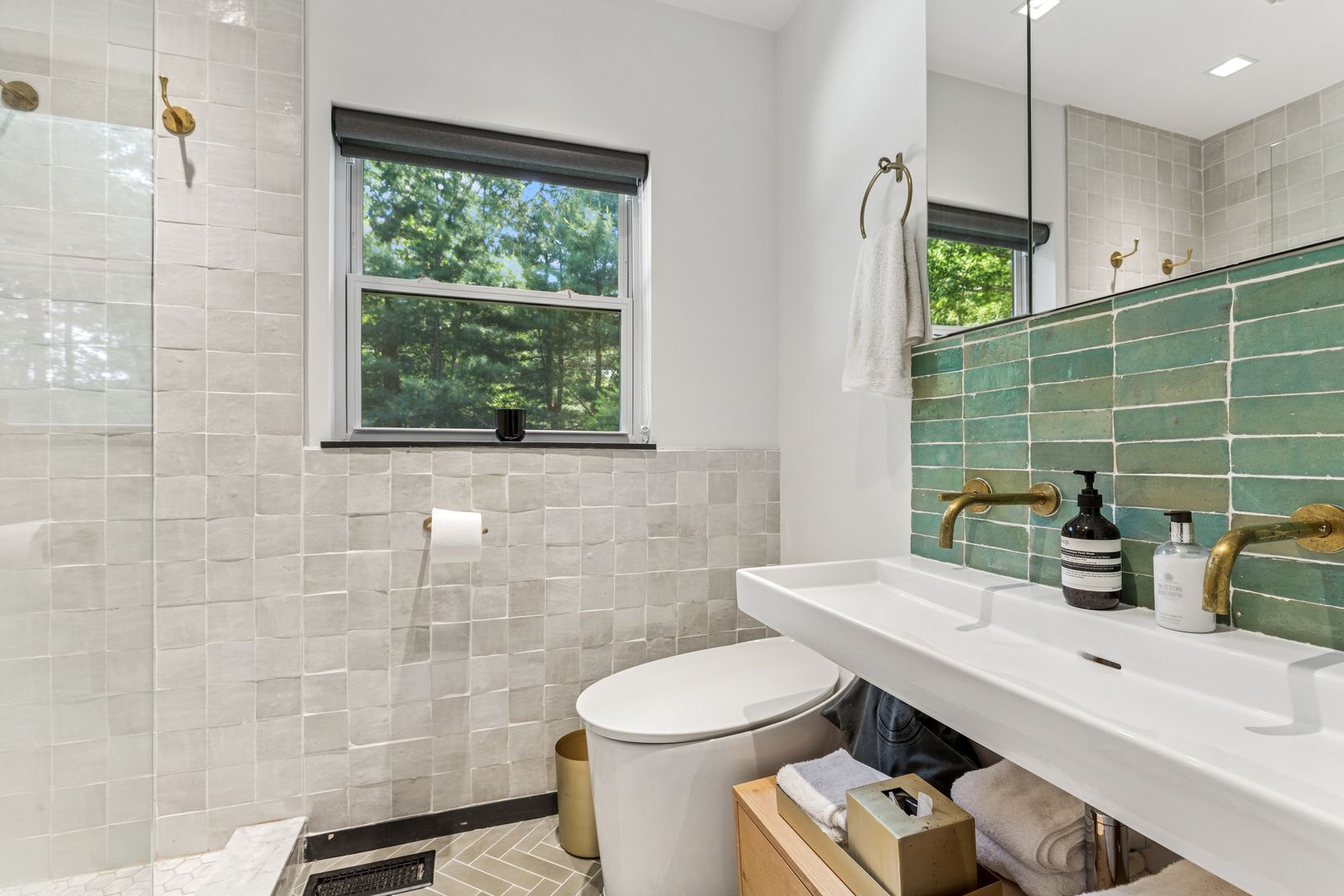 First floor primary bath