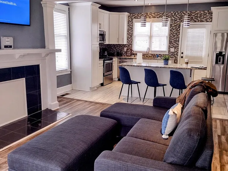Living Room & Kitchen
