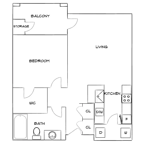 Floor plan Design 1C