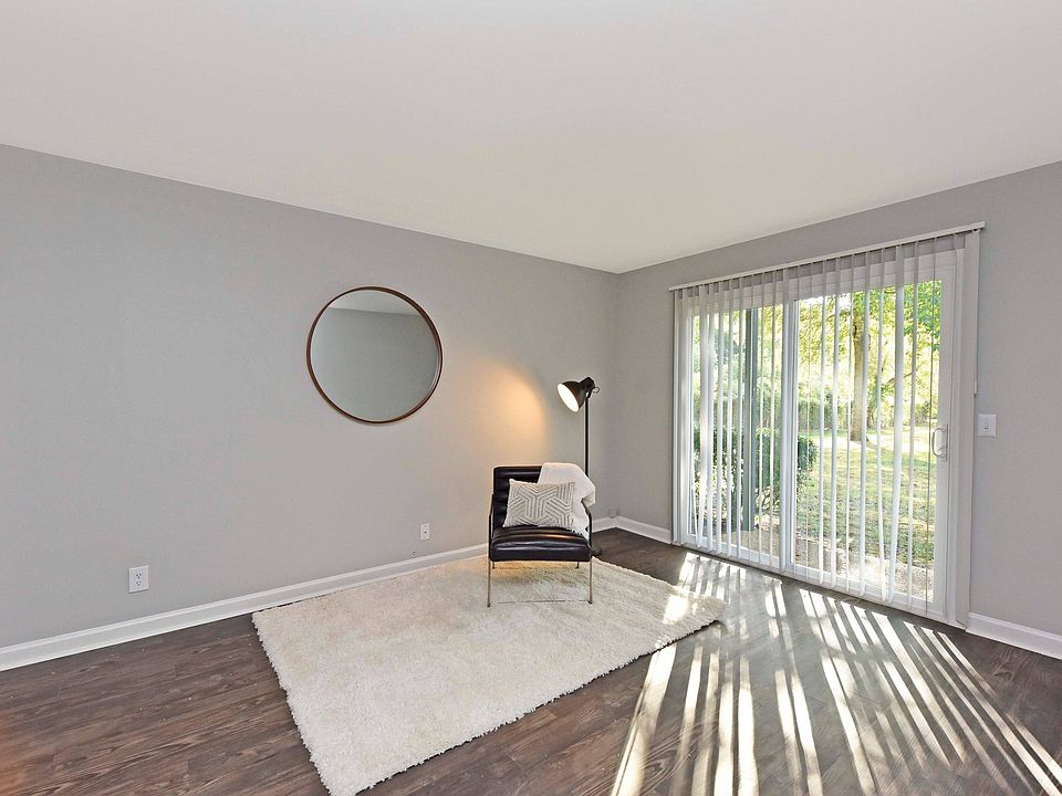 Living Room with Hardwood-Style Flooring