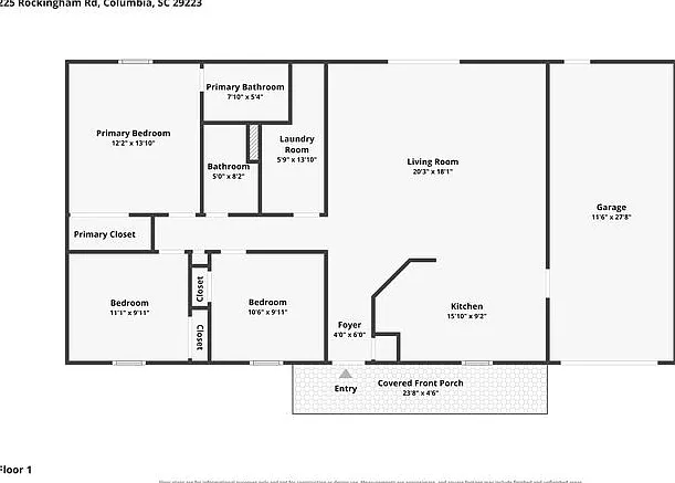3 bed, 2.0 bath, 1232 sqft, $1,695 — Photo 2