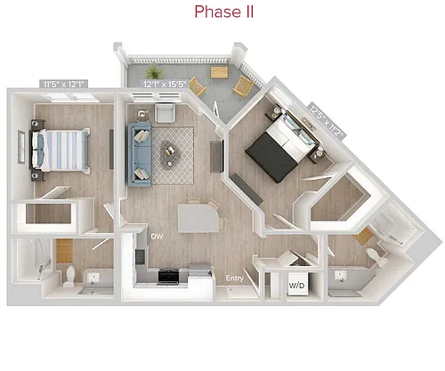 Floor plan B2U