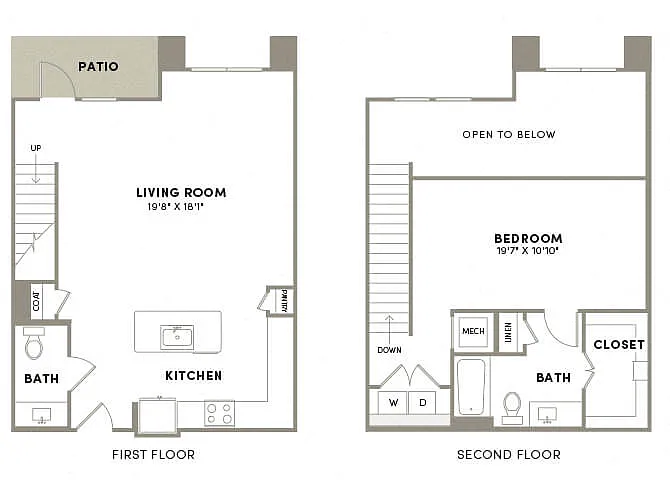 Floor plan A14L