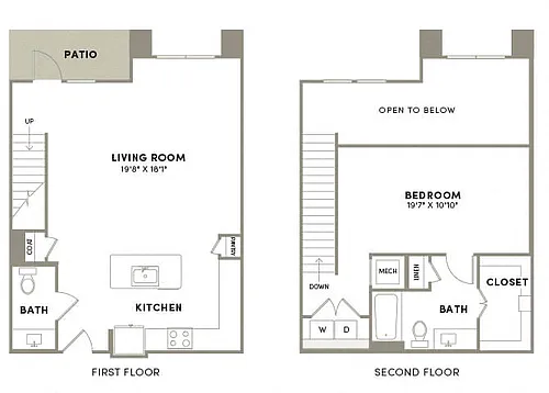 Floor plan A14L