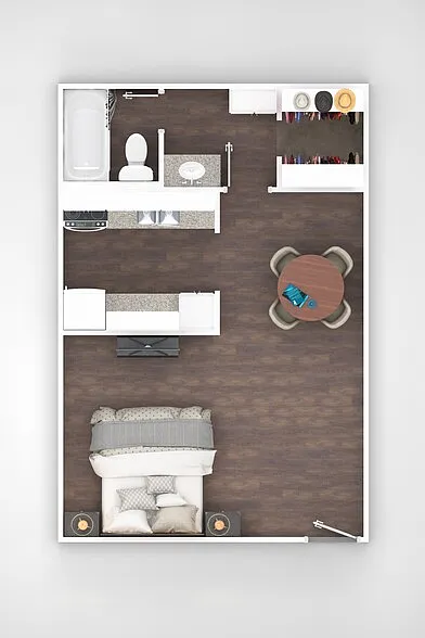 Floor plan Studio