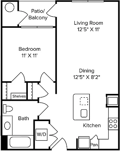 Floor plan A5A
