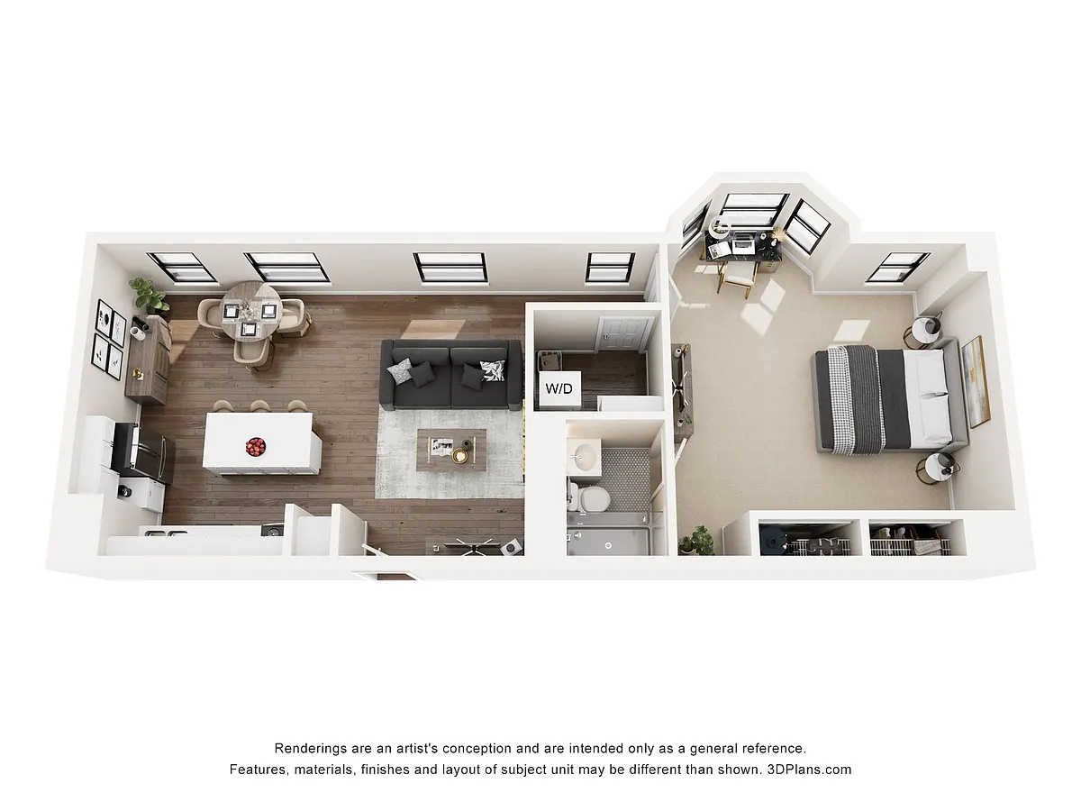 Floor plan Ritz-Renovated