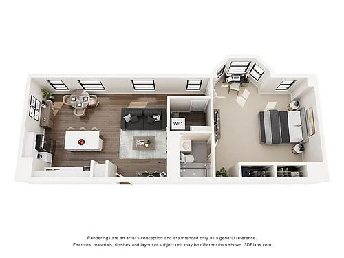 Floor plan Ritz-Renovated