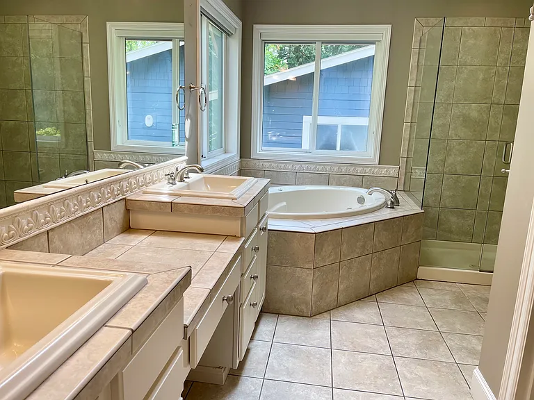 Master bathroom
