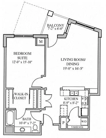 Floor plan Cahill