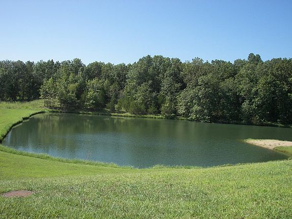 Lake on property