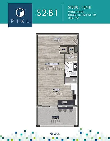 Floor plan S2-B1